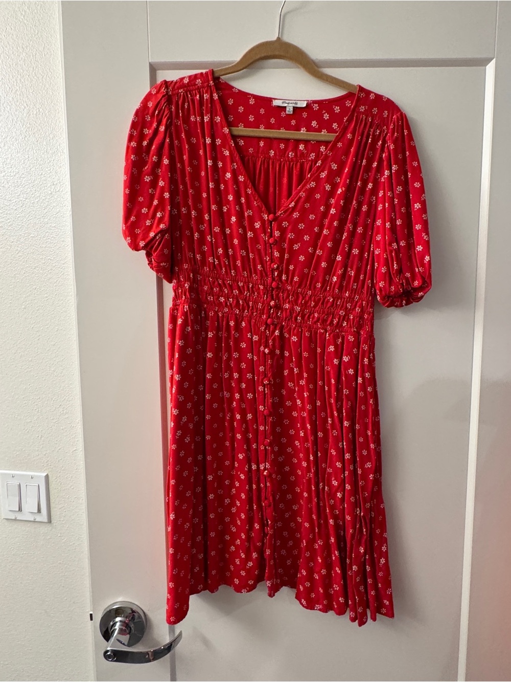 Madewell Sophia Mini Dress in Bandana Flower size L